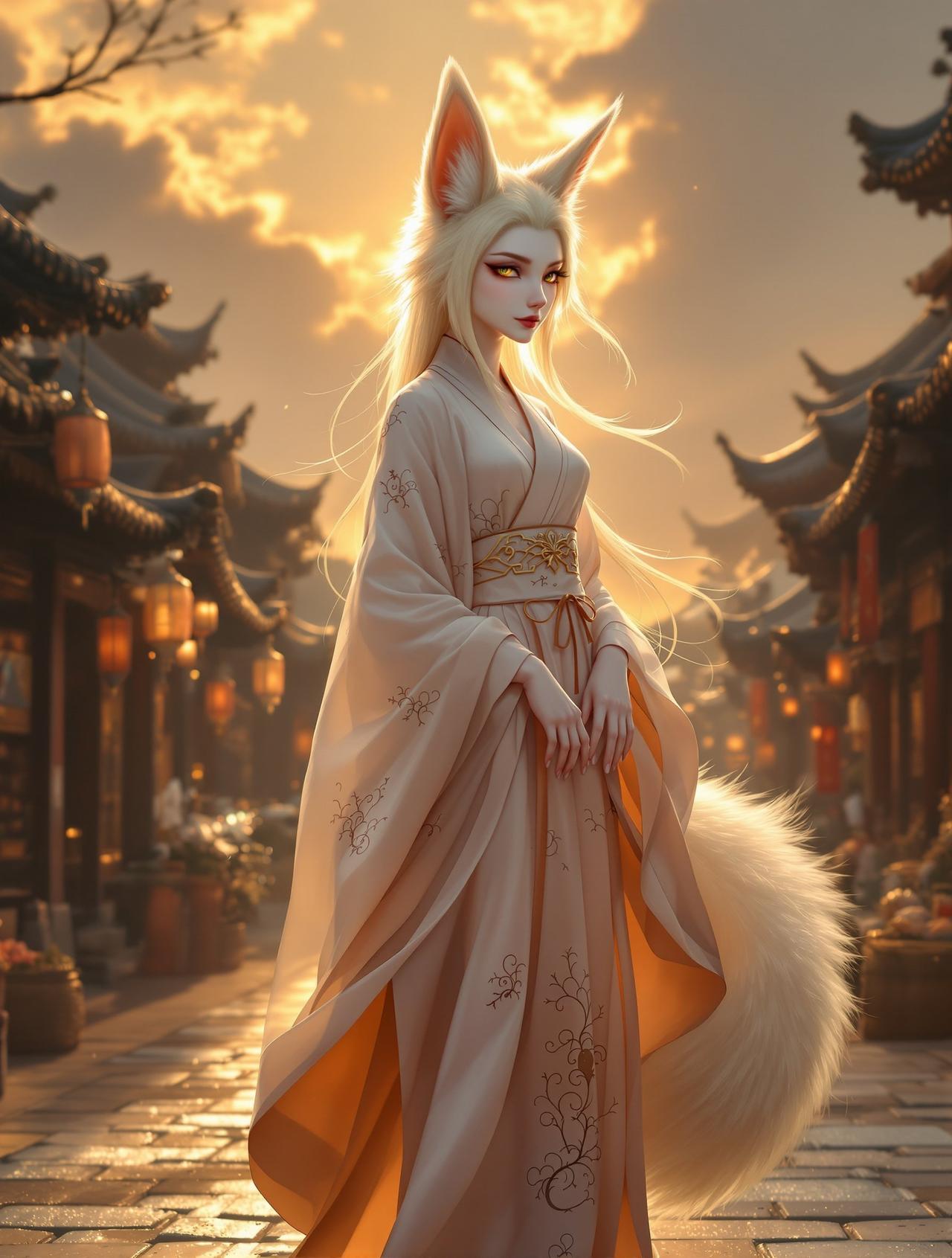 快手短剧平台 东方奇幻 - 狐仙人间行
